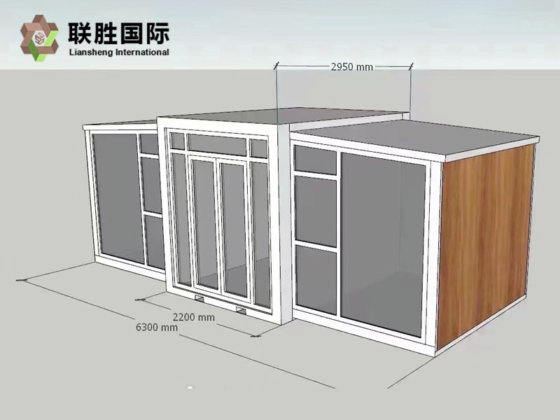 10FT and 20FT Expandable Container House