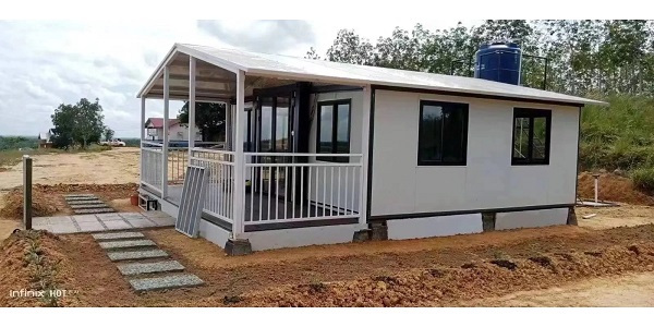 20-foot Double-Wing Expandable Container House modular houses prefabricated houses